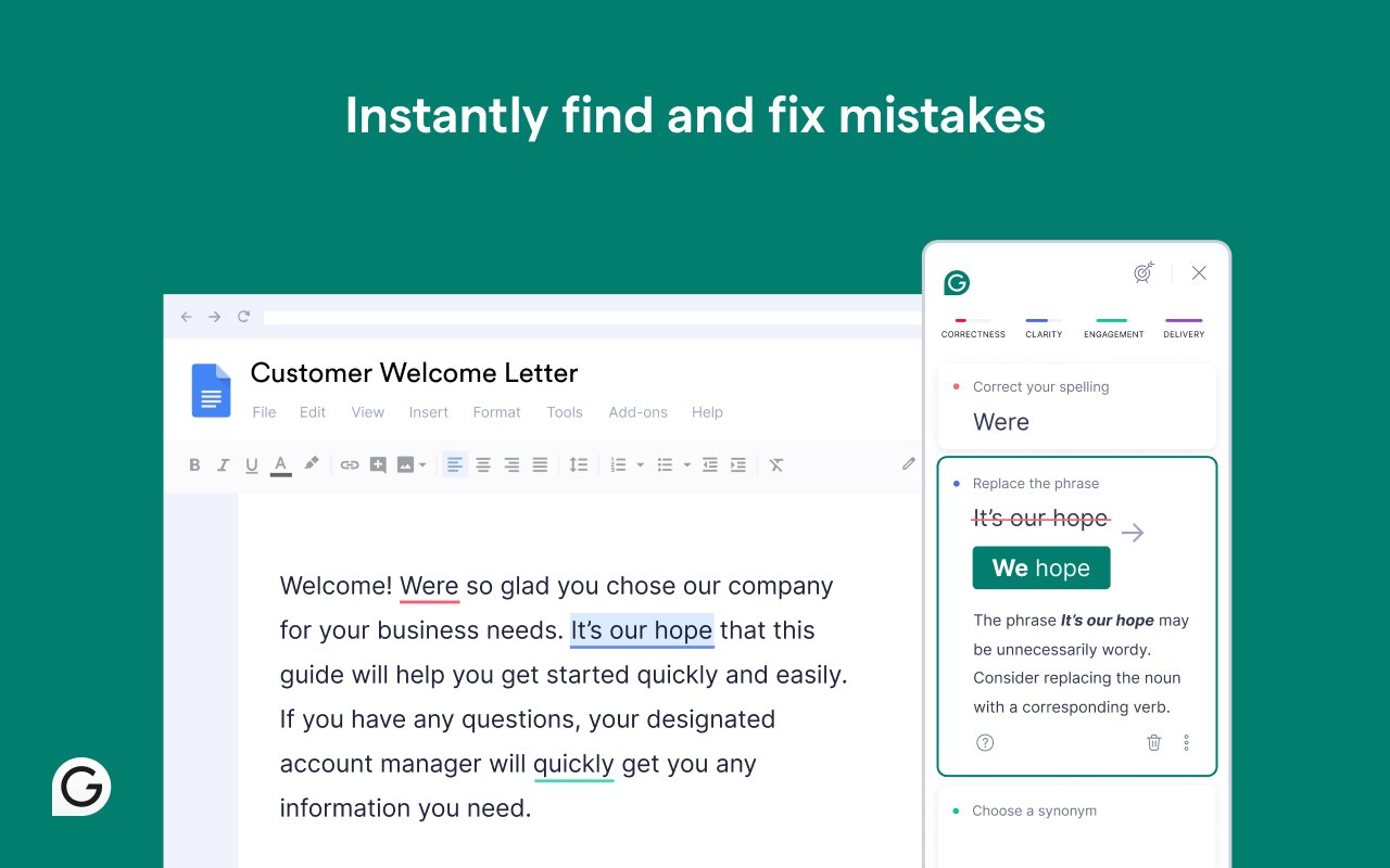 Featured Image for Grammarly: AI Writing and Grammar Checker App