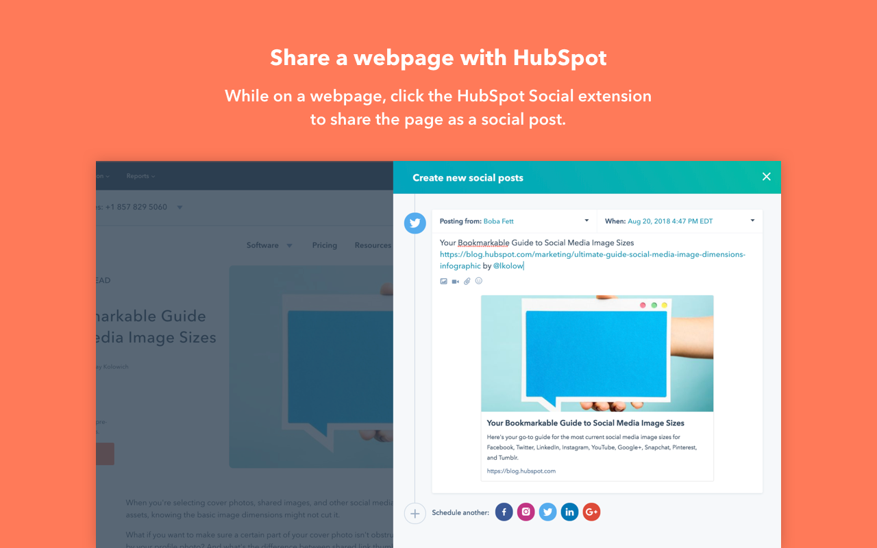 HubSpot Social